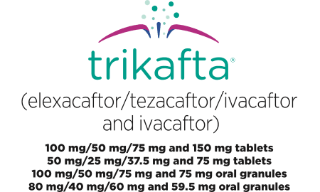 TRIKAFTA® (elexacaftor/tezacaftor/ivacaftor and ivacaftor) Logo